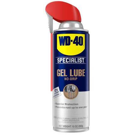WD-40 Specialist No-Drip Spray & Stay Gel Lubricant Spray with