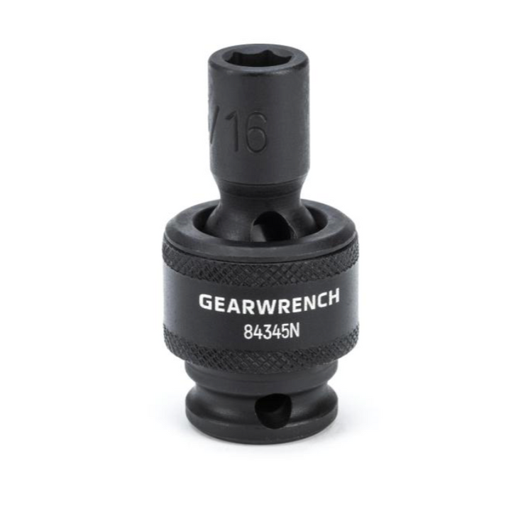 GEARWRENCH 84362N Standard Length Universal Socket, 3/8 In Drive, 16 Mm Socket, 6 Points