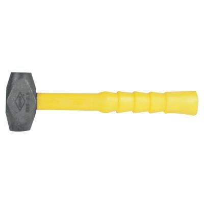 Nupla 30-540 Ergo Power Brass-Head Hammer, 4lb, 12" Handle