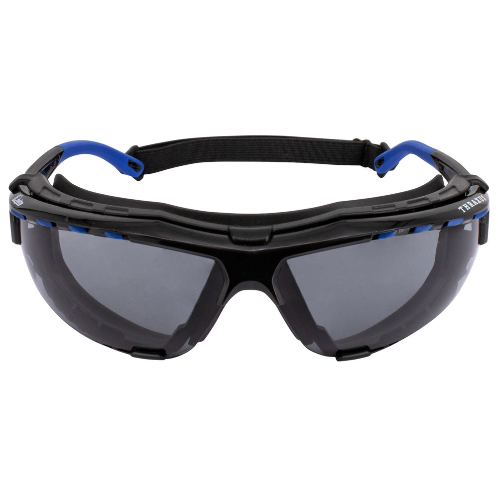 radians-txe2-23id-thraxus-elite-safety-glasses-black-blue-frame-smoke-iquity-anti-fog-lens